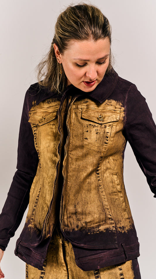 Rundholz Mainline Jacket Purple Gold