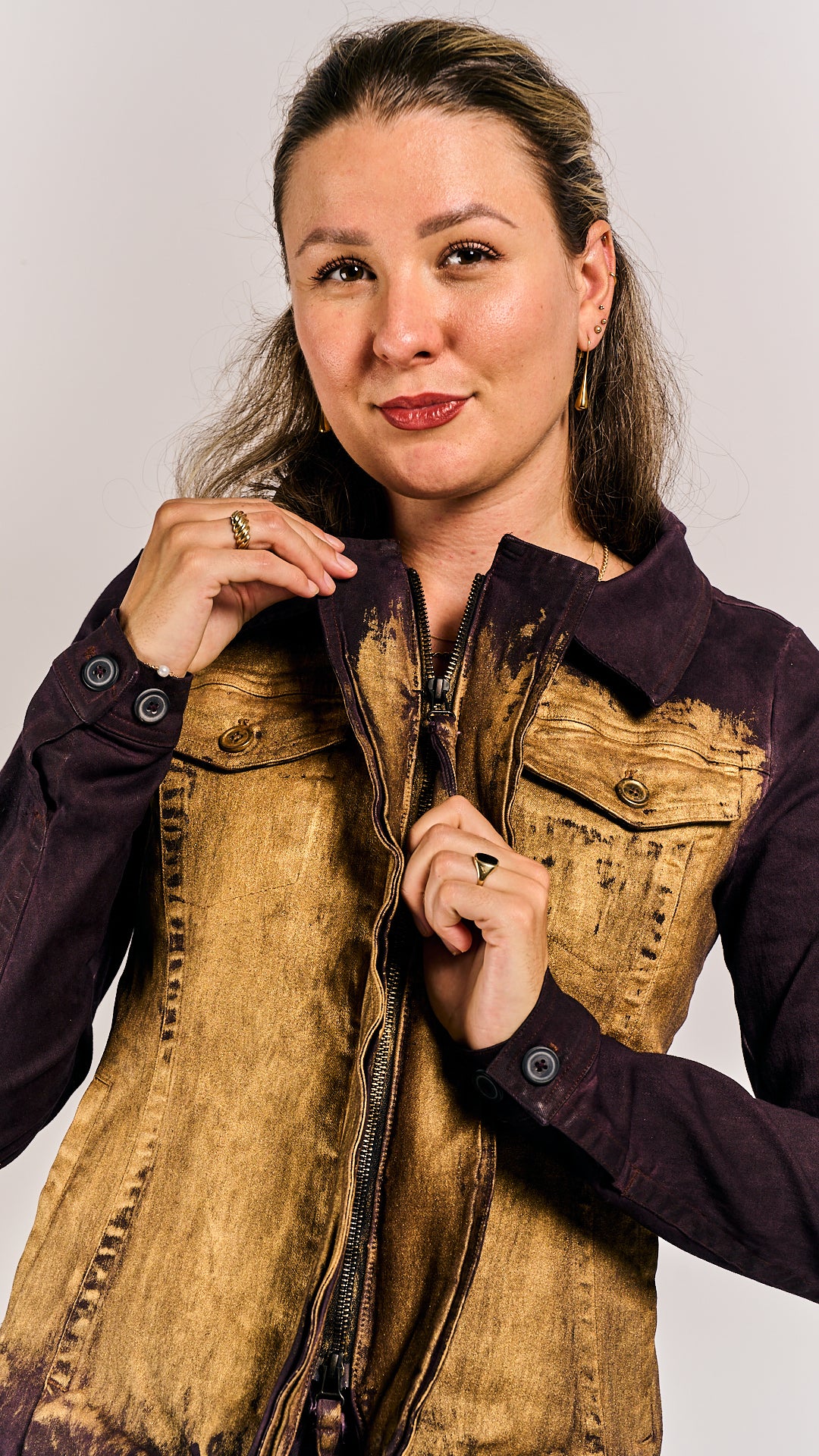 Rundholz Mainline Jacket Purple Gold