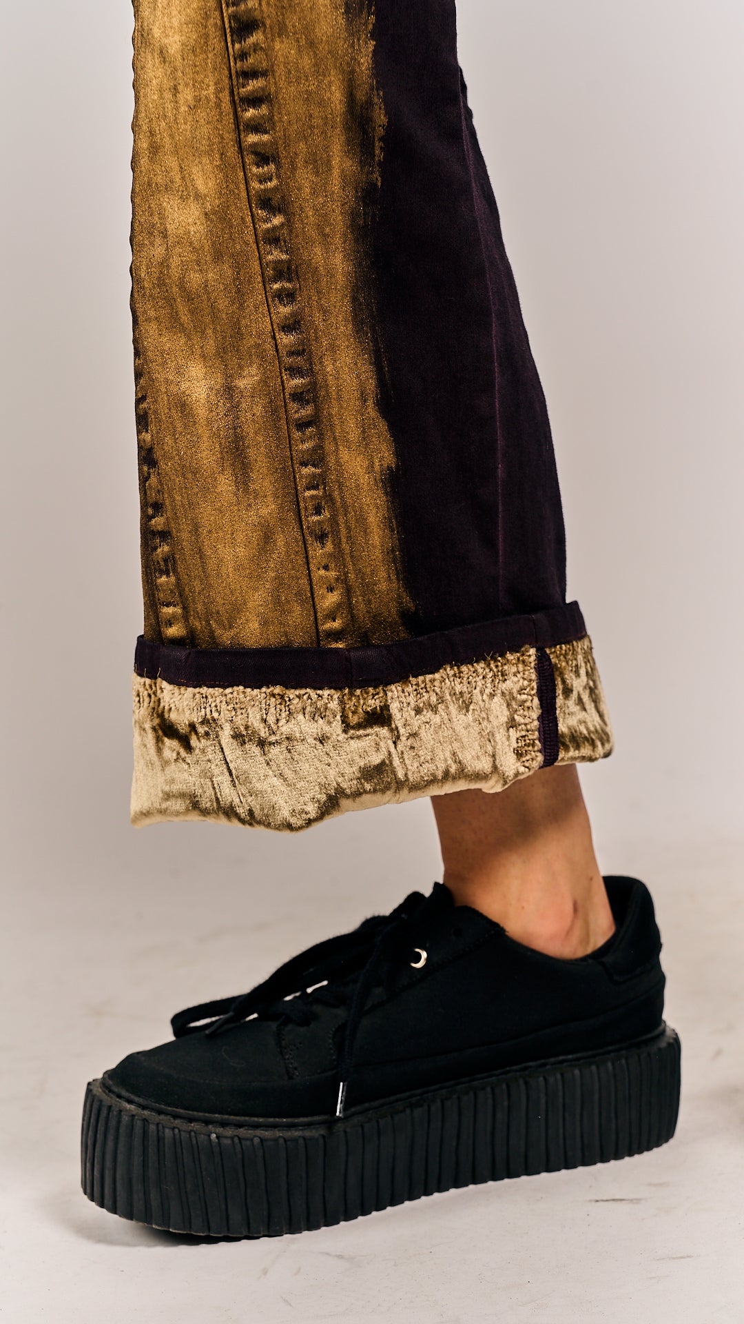 Rundholz Mainline Trousers Purple Gold