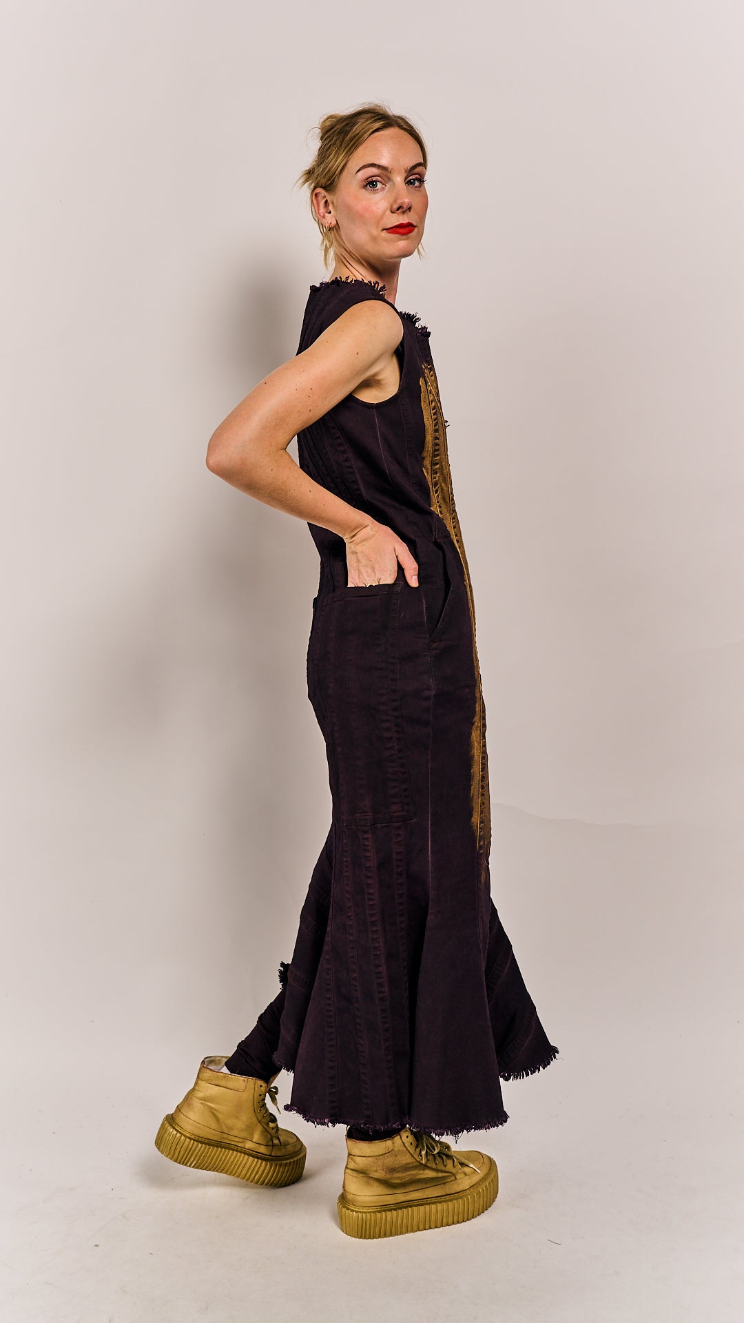 Rundholz Mainline Dress Purple Gold