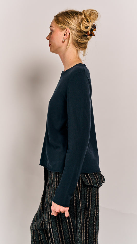 Rundholz Mainline Pullover Petrol
