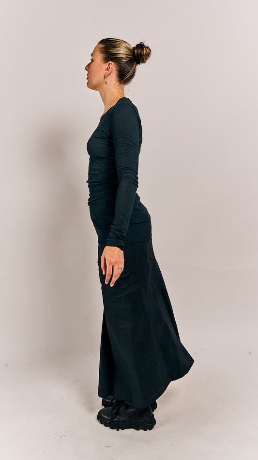 Rundholz Mainline Skirt Petrol Cloud