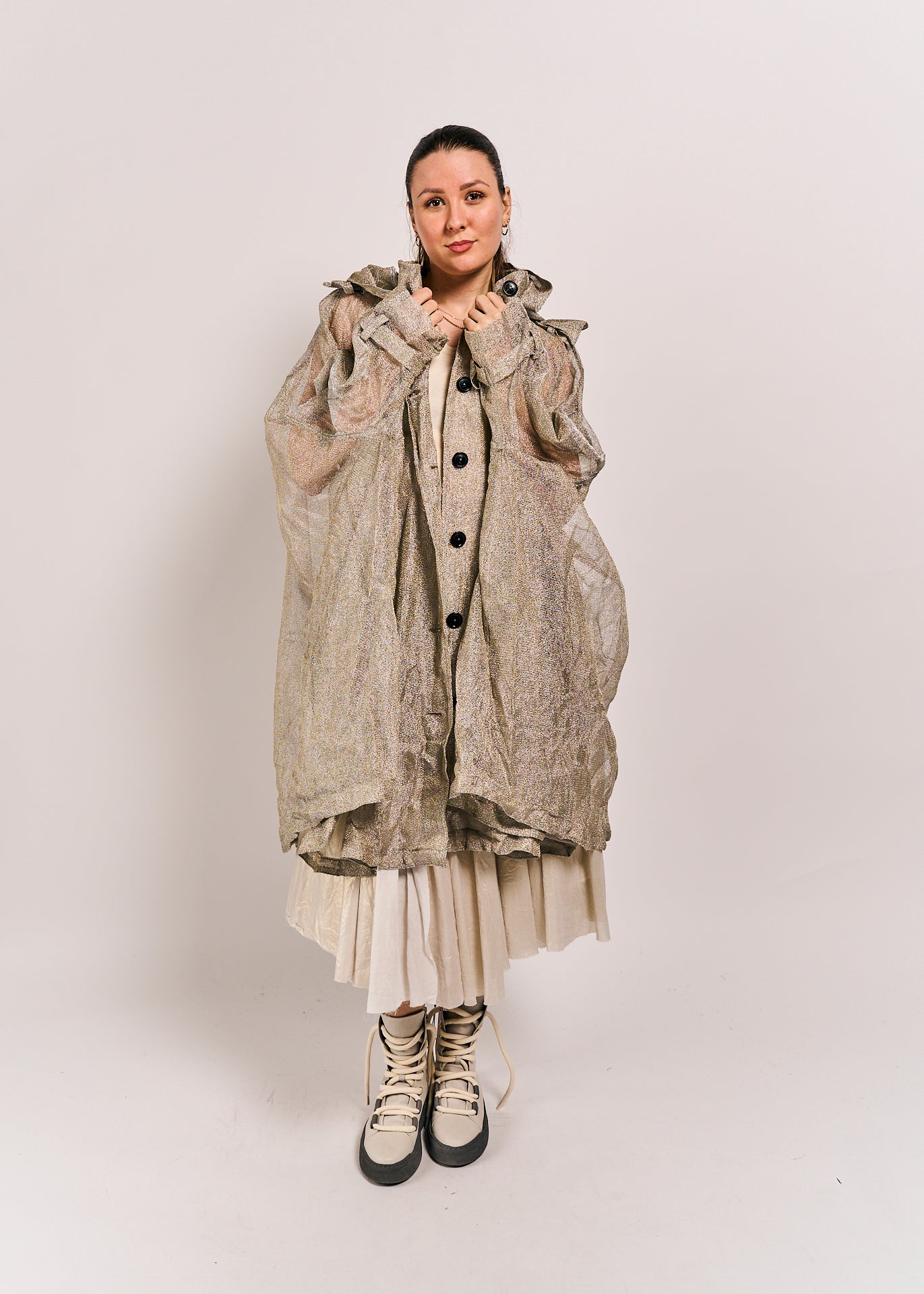 Rundholz Mainline Coat Whitegold