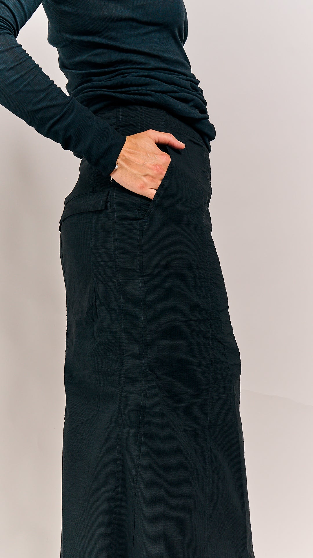 Rundholz Mainline Skirt Petrol Cloud