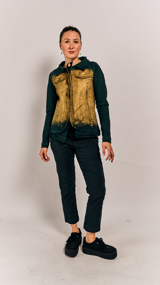 Rundholz Mainline Trousers Petrol Cloud