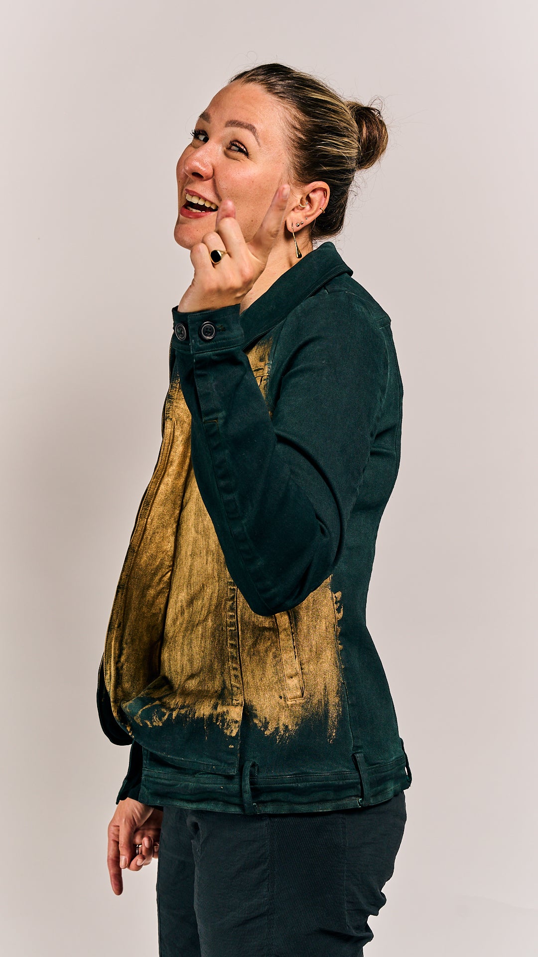 Rundholz Mainline Jacket Petrol Gold