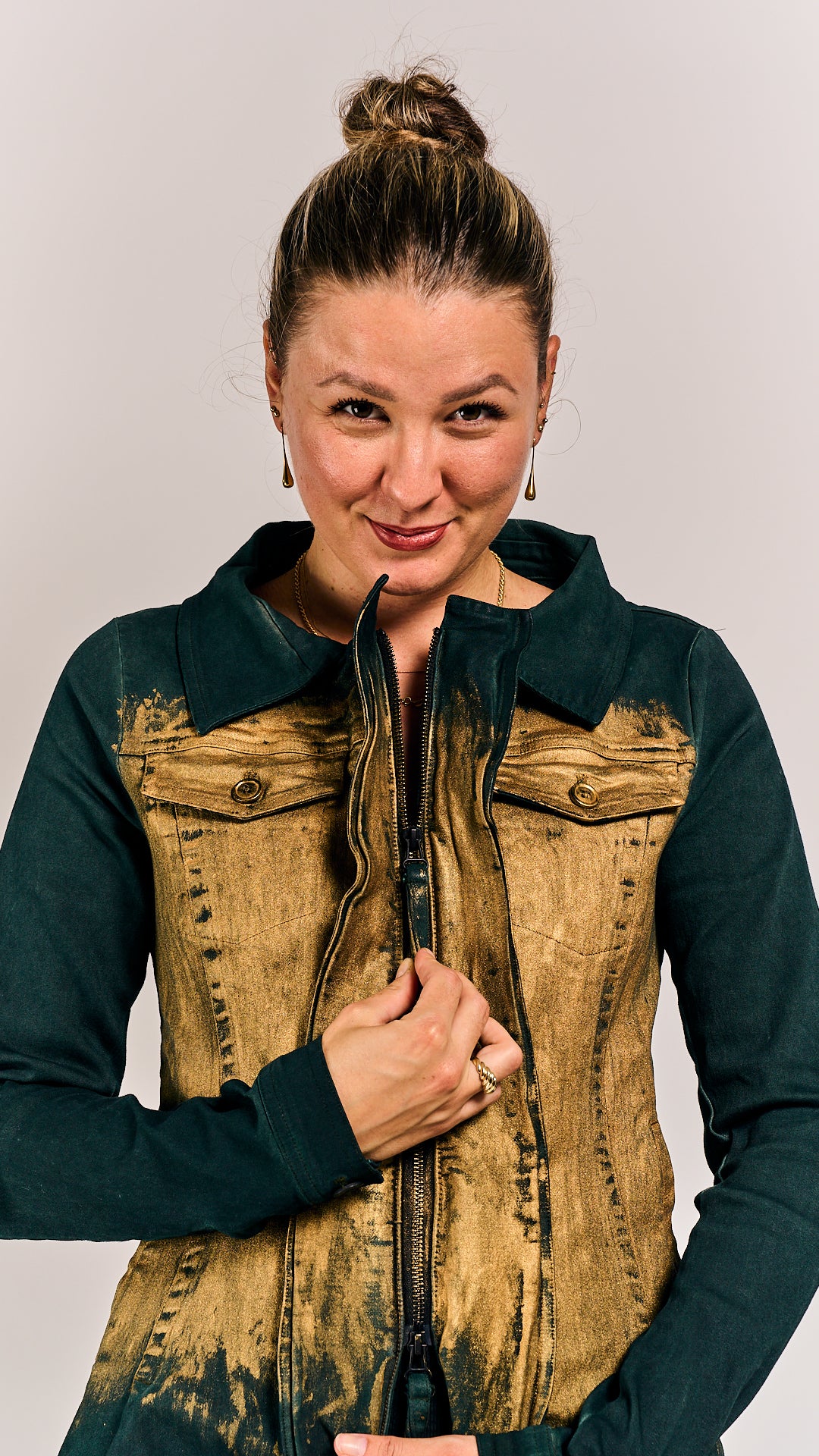 Rundholz Mainline Jacket Petrol Gold