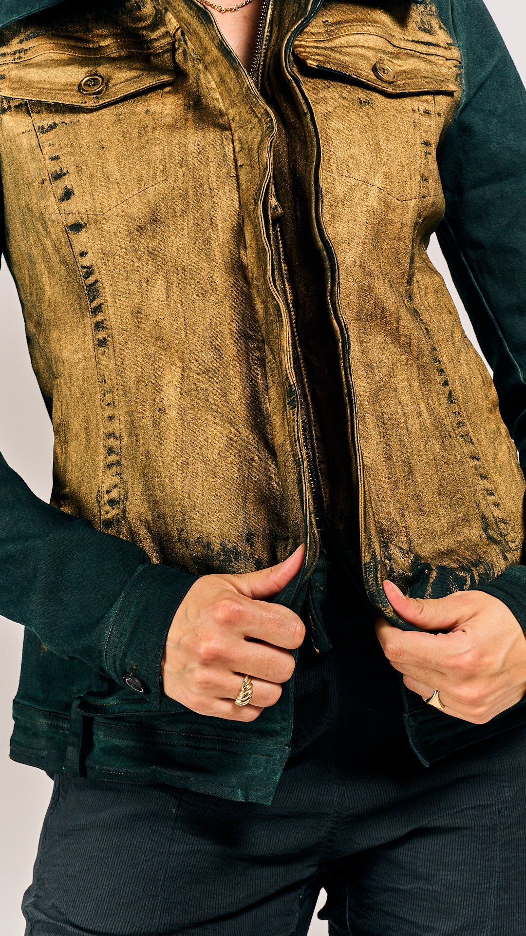 Rundholz Mainline Jacket Petrol Gold