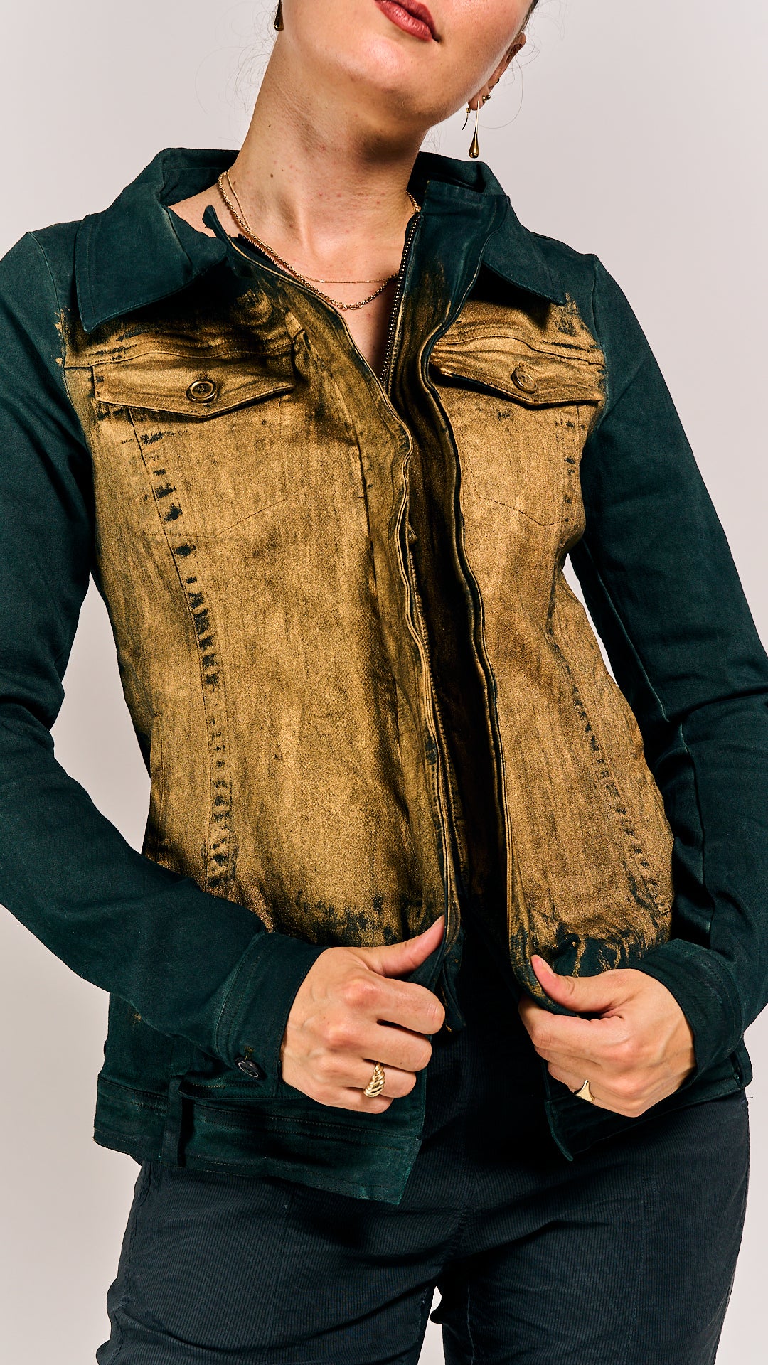 Rundholz Mainline Jacket Petrol Gold