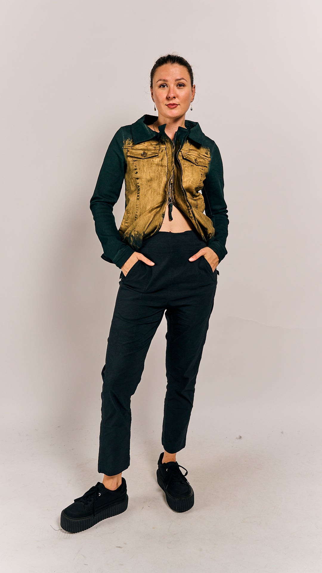 Rundholz Mainline Trousers Petrol Cloud