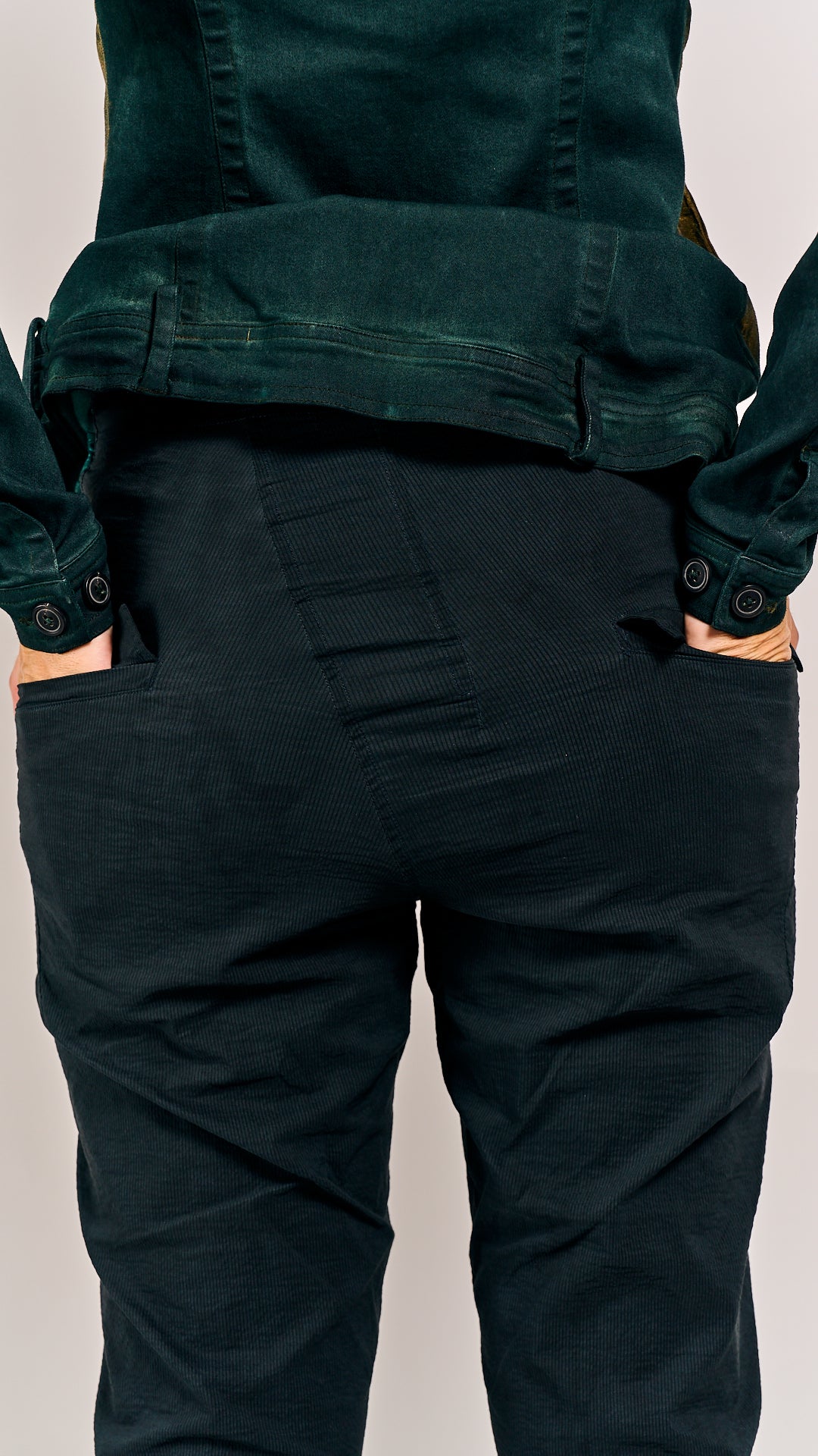 Rundholz Mainline Trousers Petrol Cloud