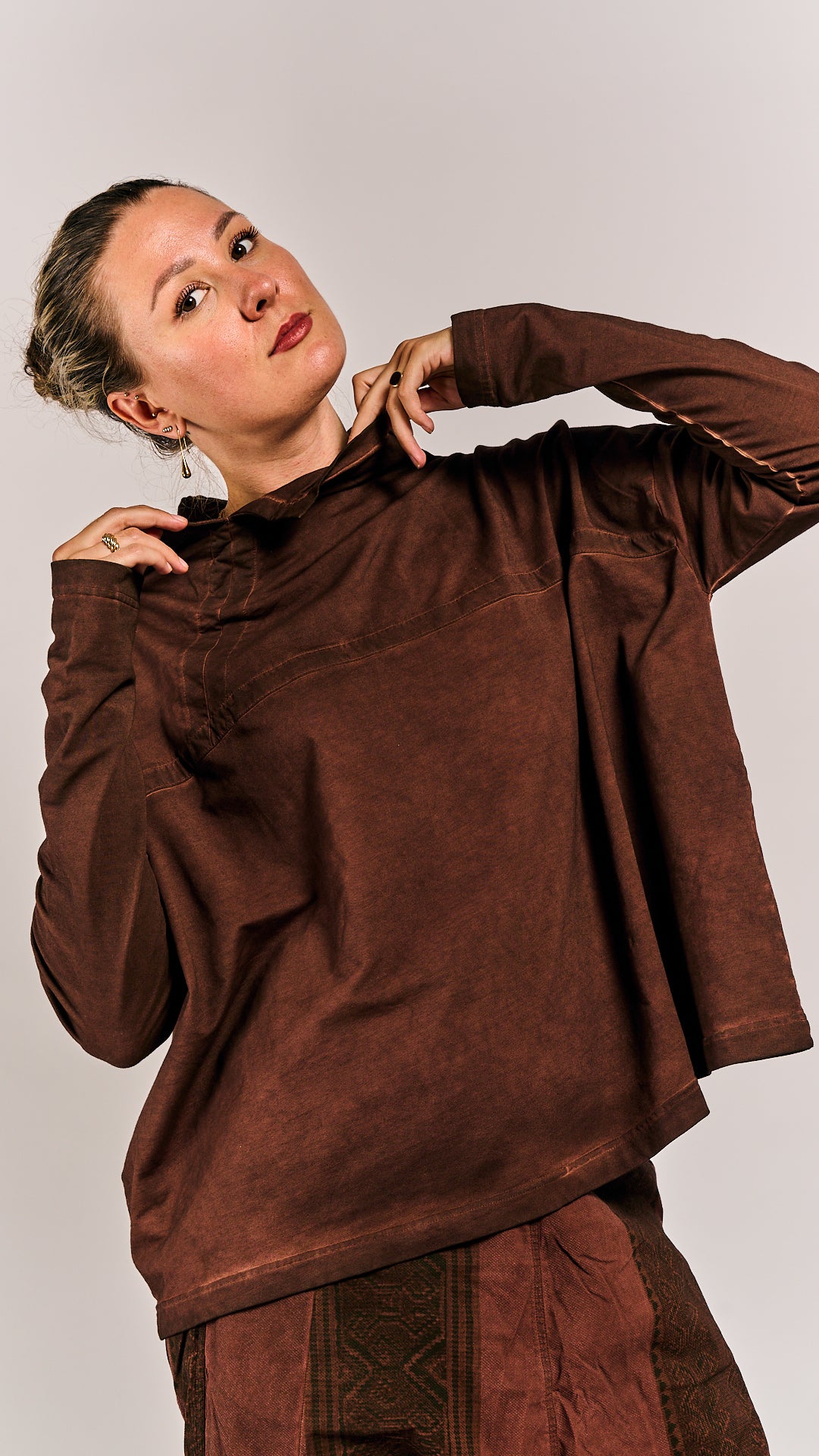 Rundholz DIP Shirt Henna Cloud