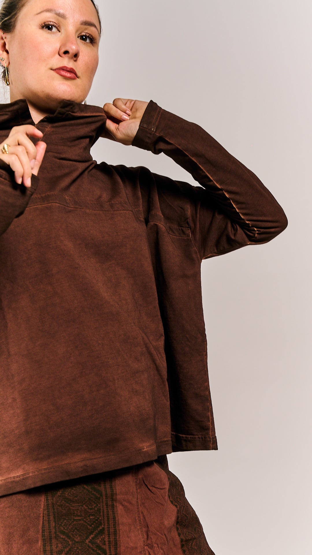 Rundholz DIP Shirt Henna Cloud