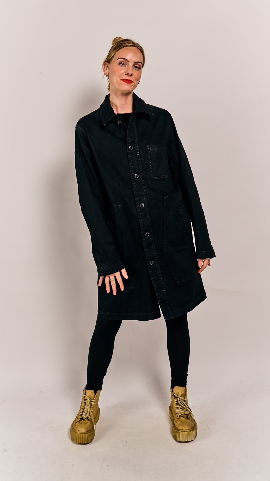 Rundholz Mainline Coat Black Gloss