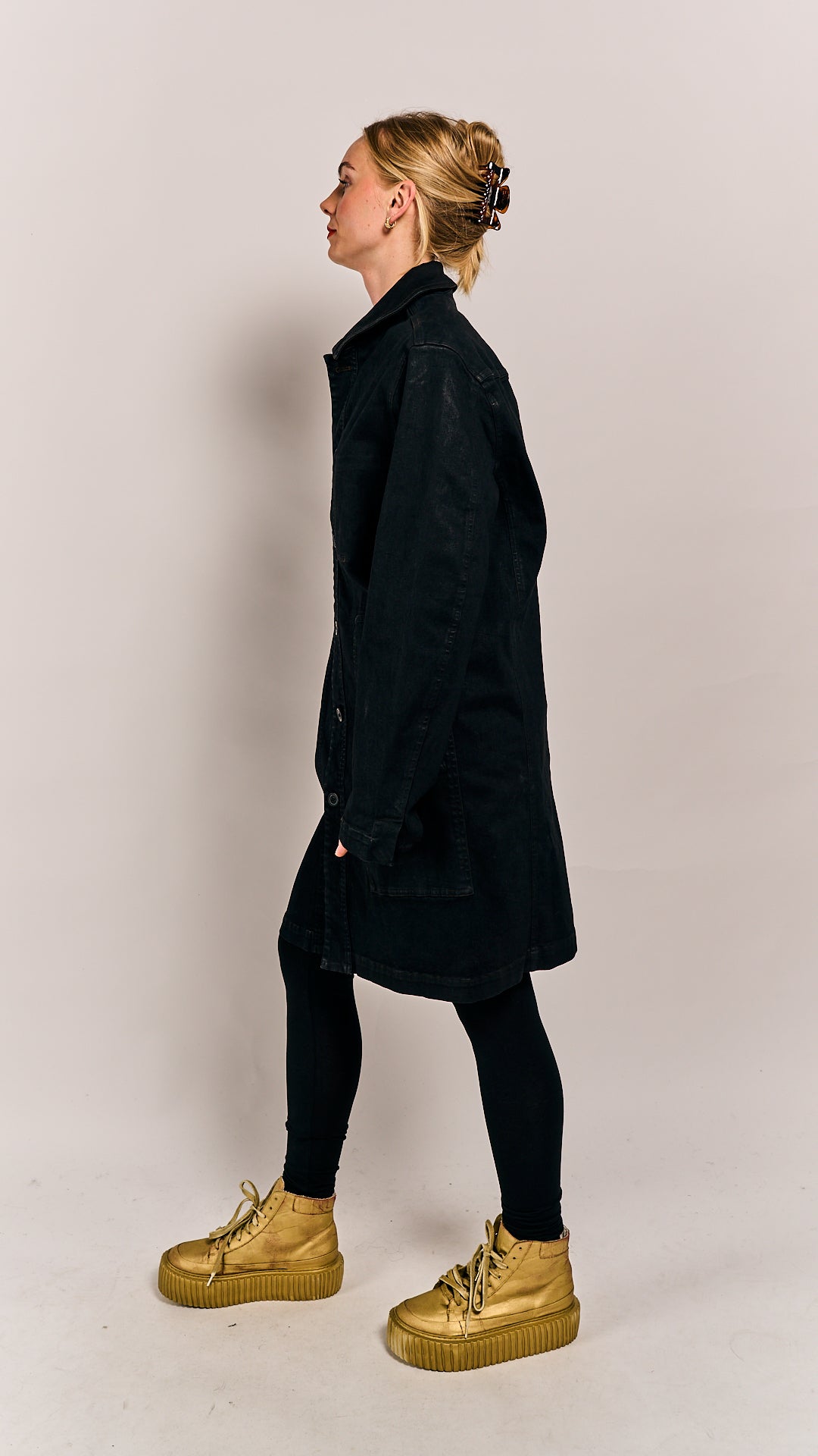 Rundholz Mainline Coat Black Gloss
