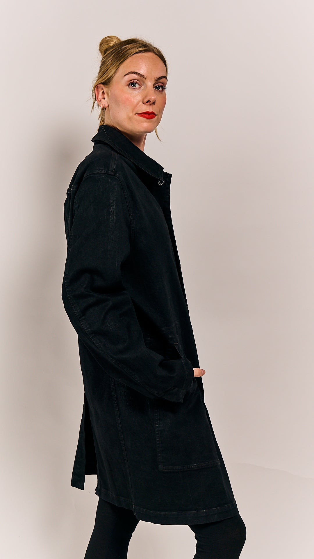 Rundholz Mainline Coat Black Gloss