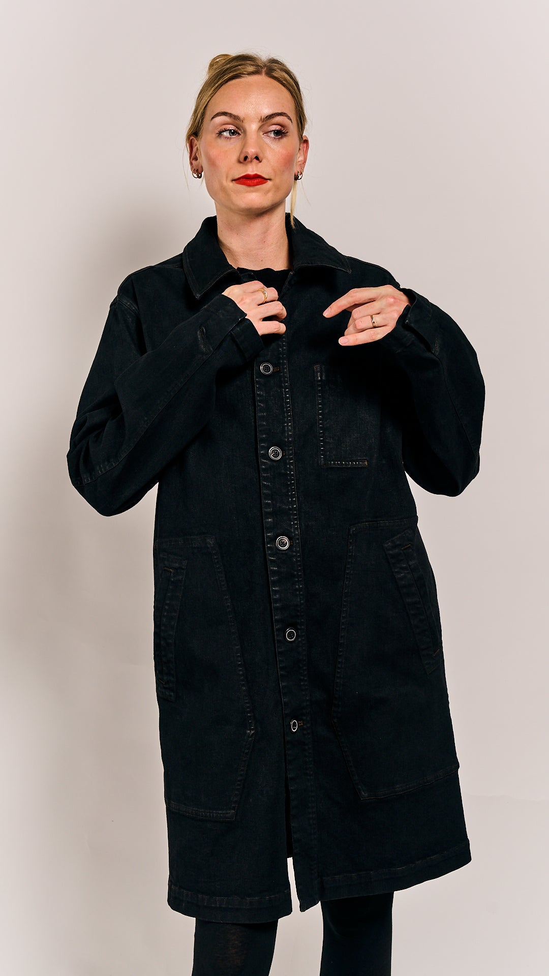 Rundholz Mainline Coat Black Gloss