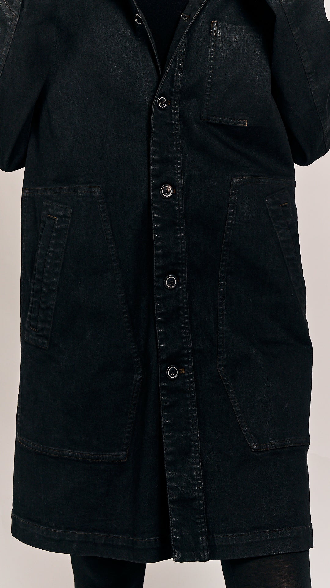 Rundholz Mainline Coat Black Gloss