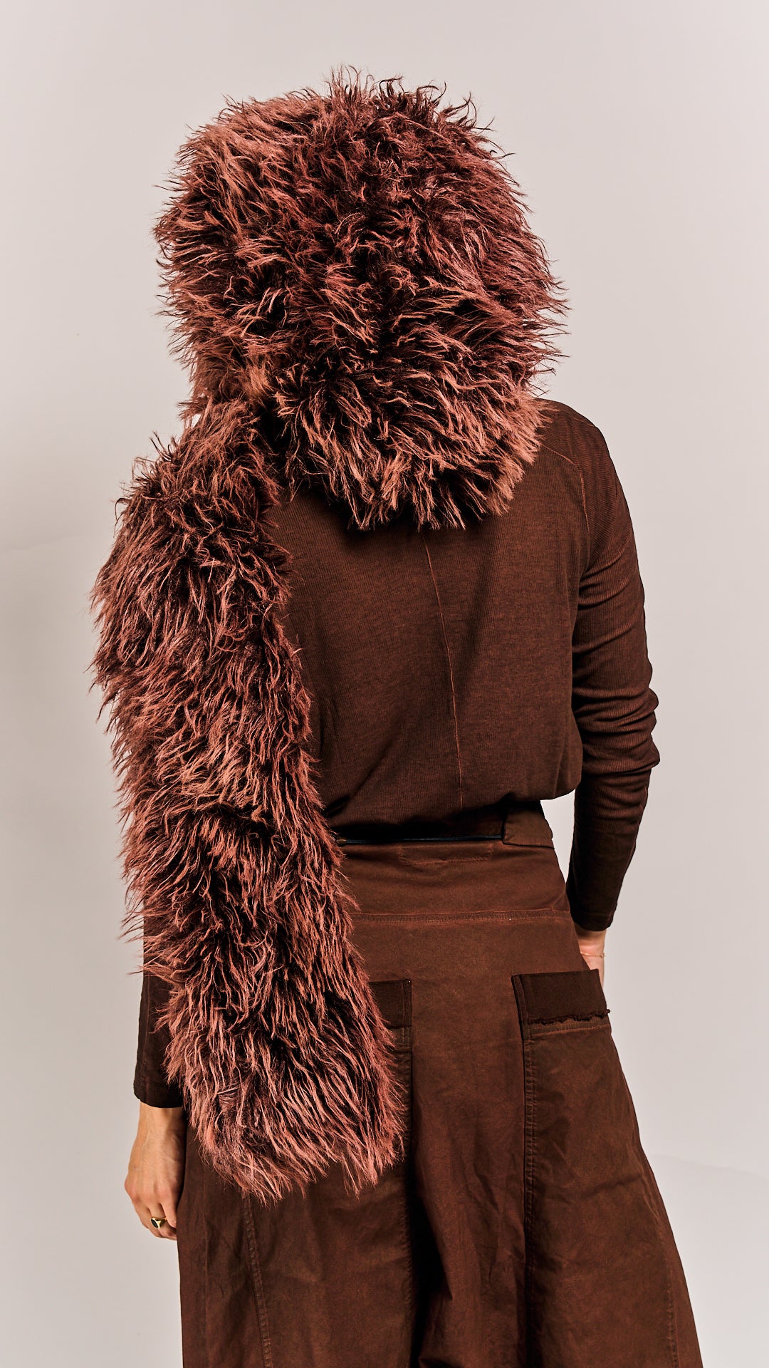 Rundholz DIP Shawl/Hood Henna Cloud