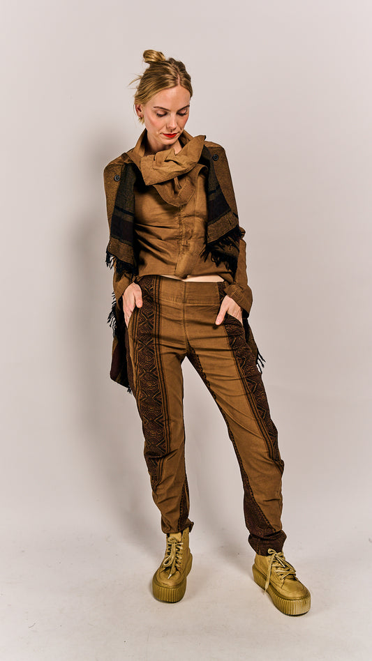 Rundholz DIP Trousers Dakar Cloud Stripe