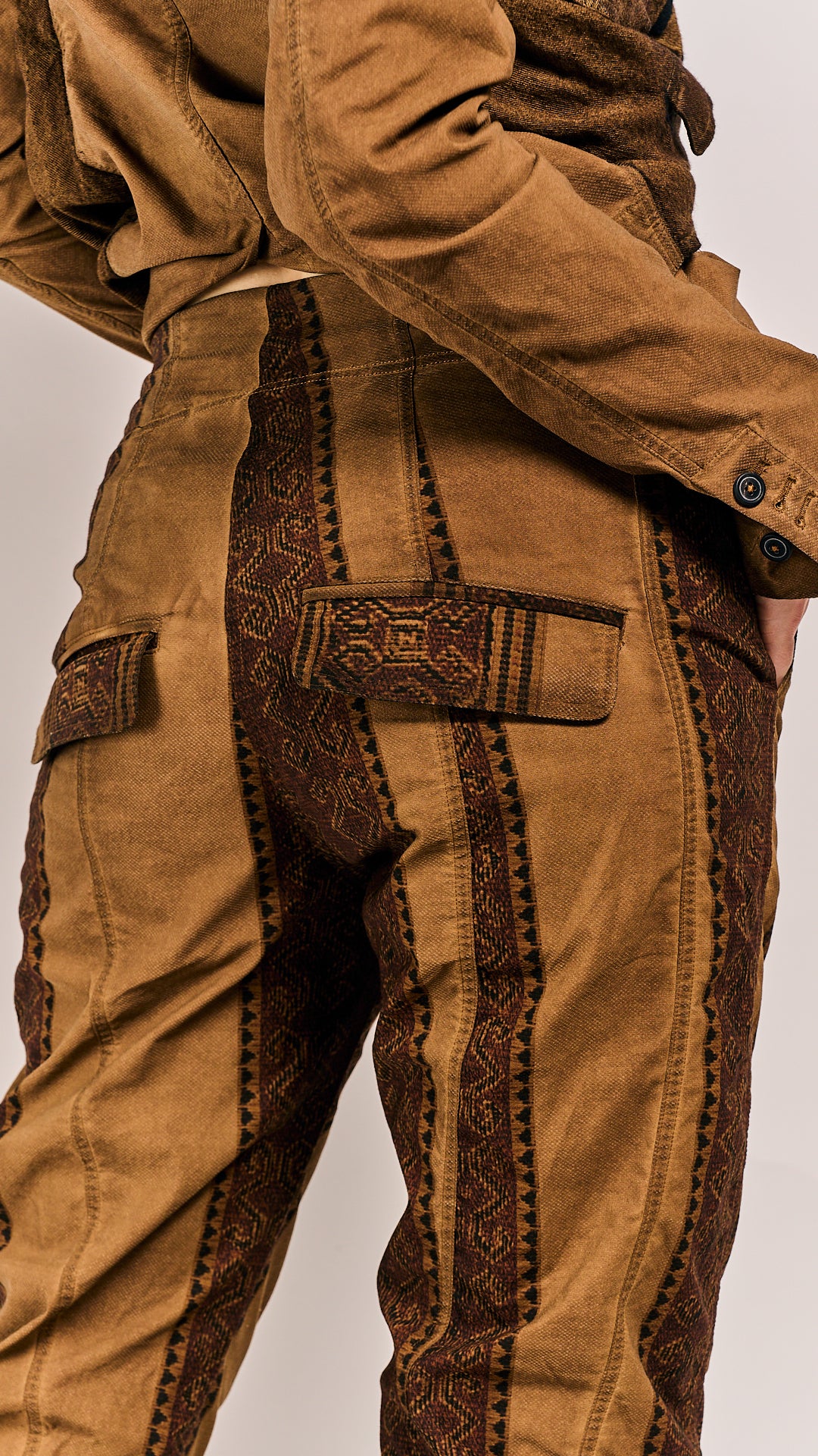 Rundholz DIP Trousers Dakar Cloud Stripe