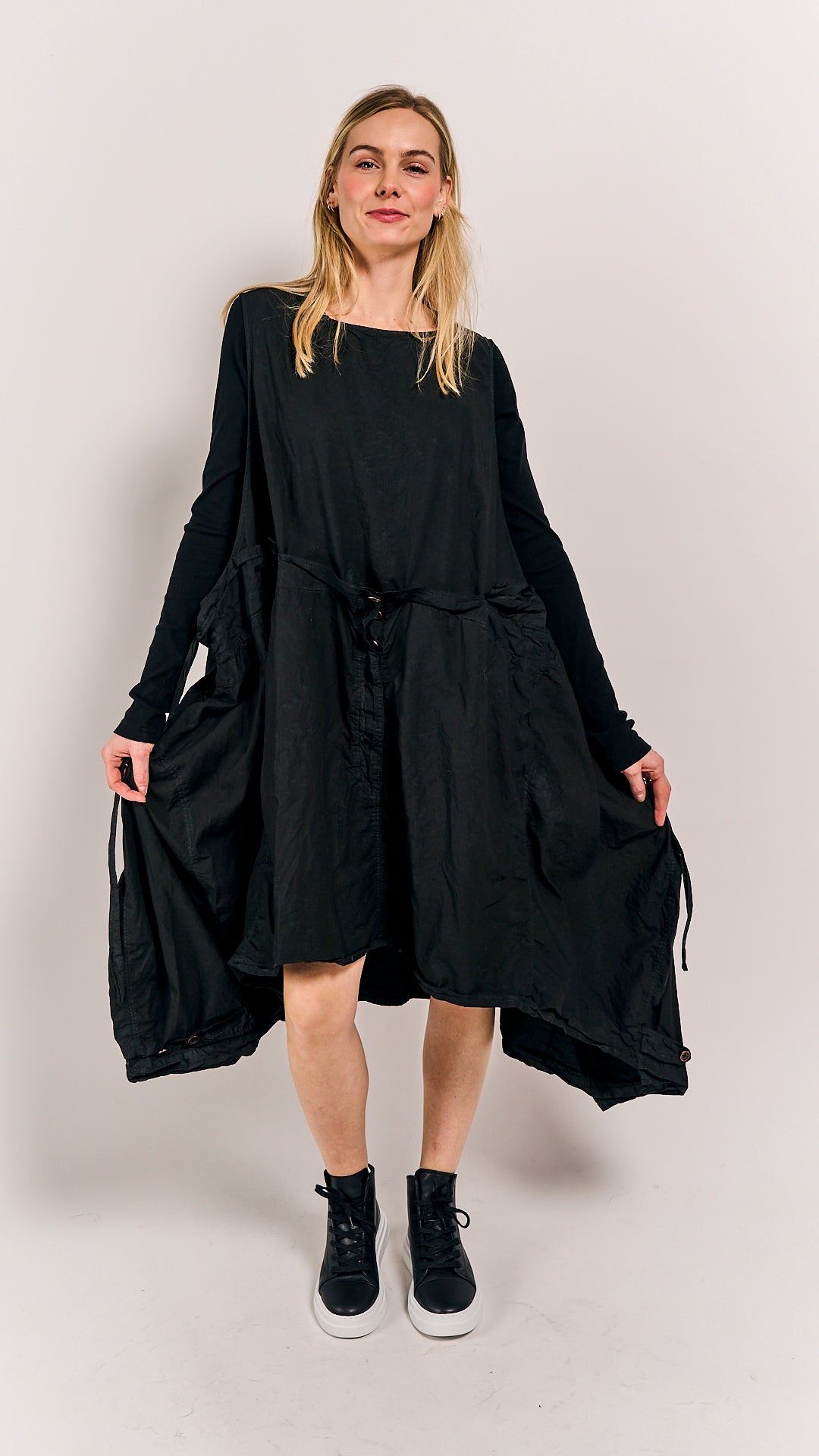 Rundholz DIP Dress Black Gloss