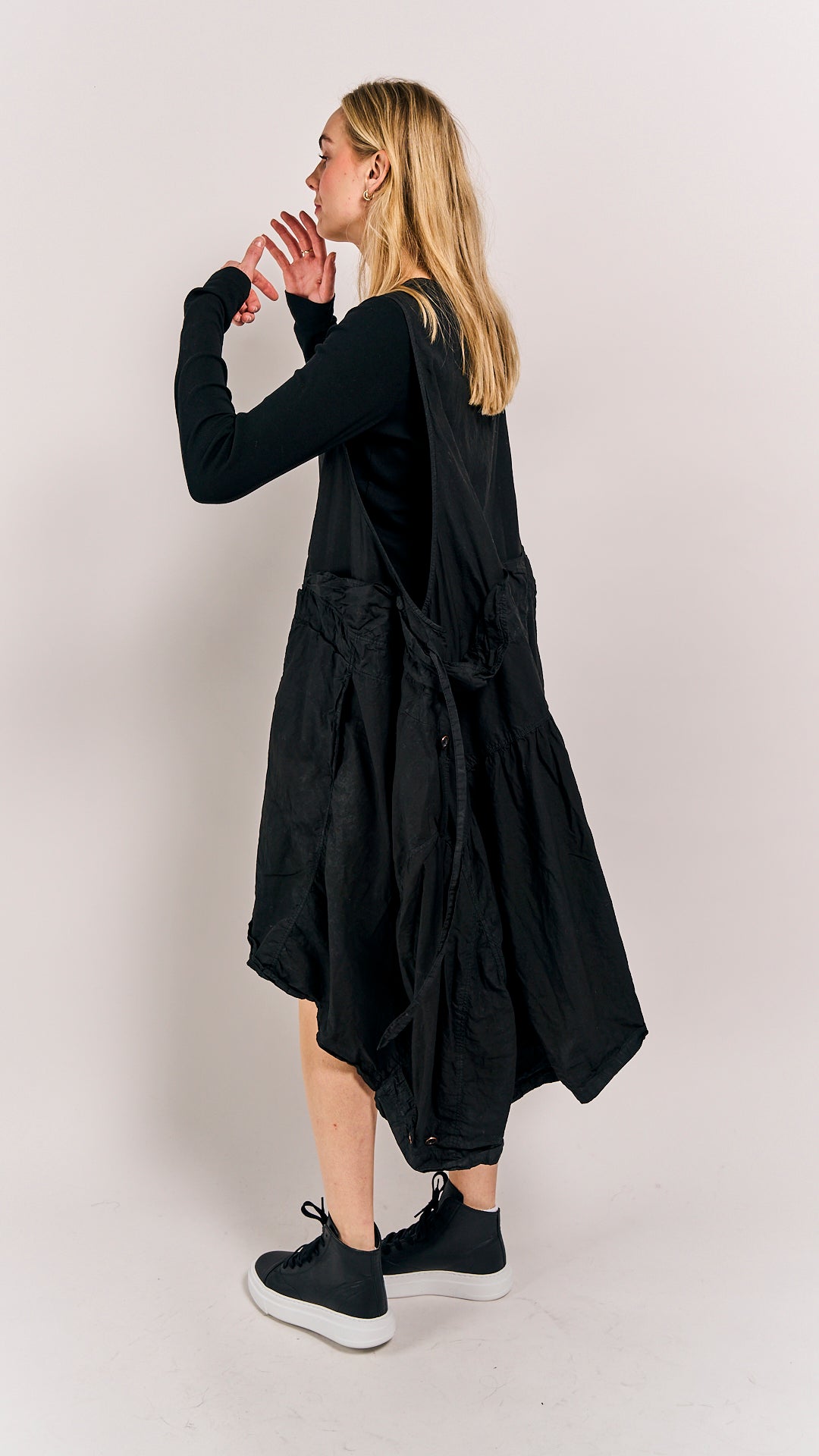 Rundholz DIP Dress Black Gloss
