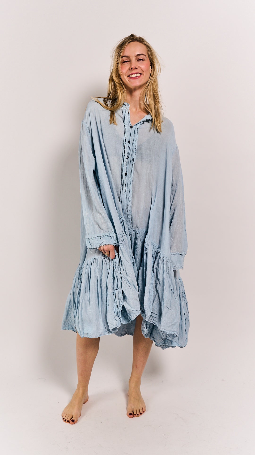 Rundholz DIP Dress Sky Fog