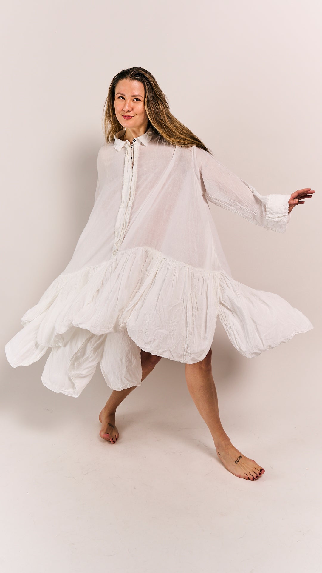 Rundholz DIP Dress Seafoam Fog