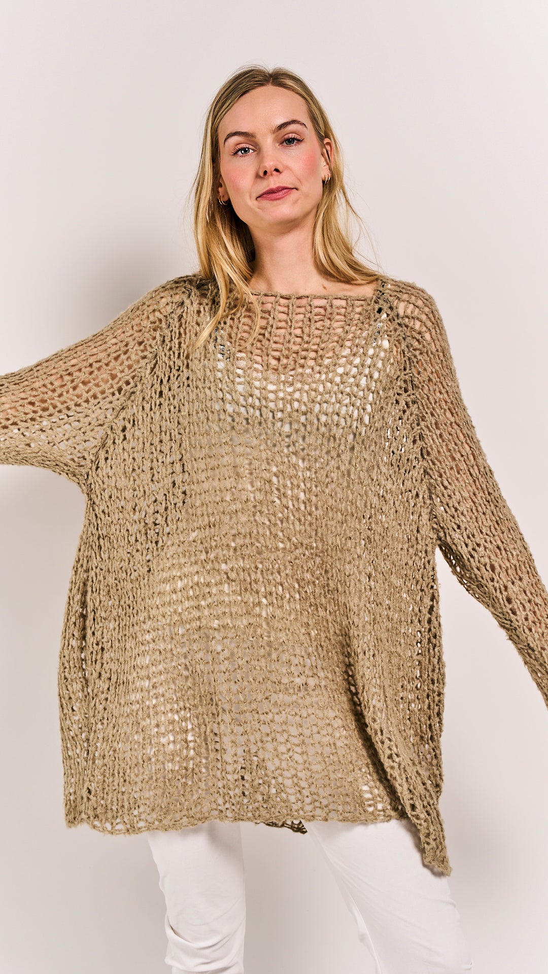 Rundholz DIP Pullover Silk Linen