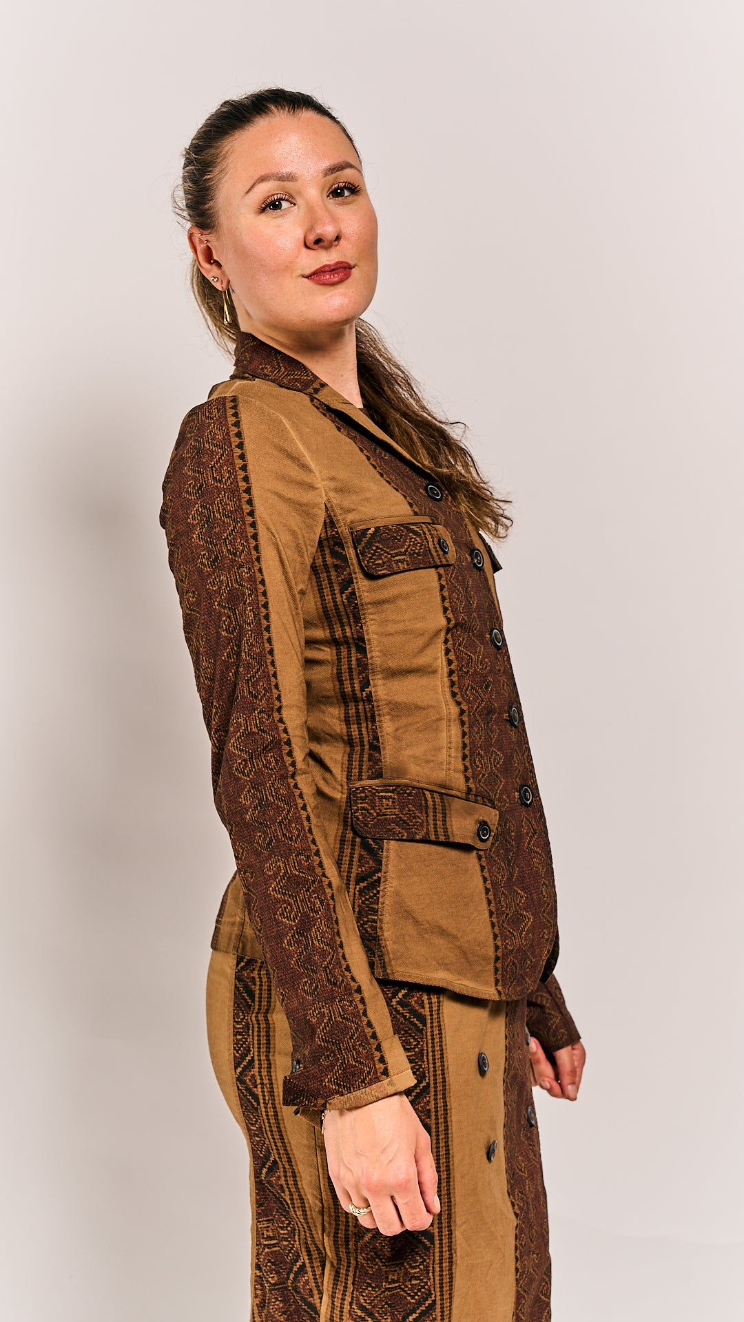 Rundholz DIP Jacket Dakar Cloud Stripe