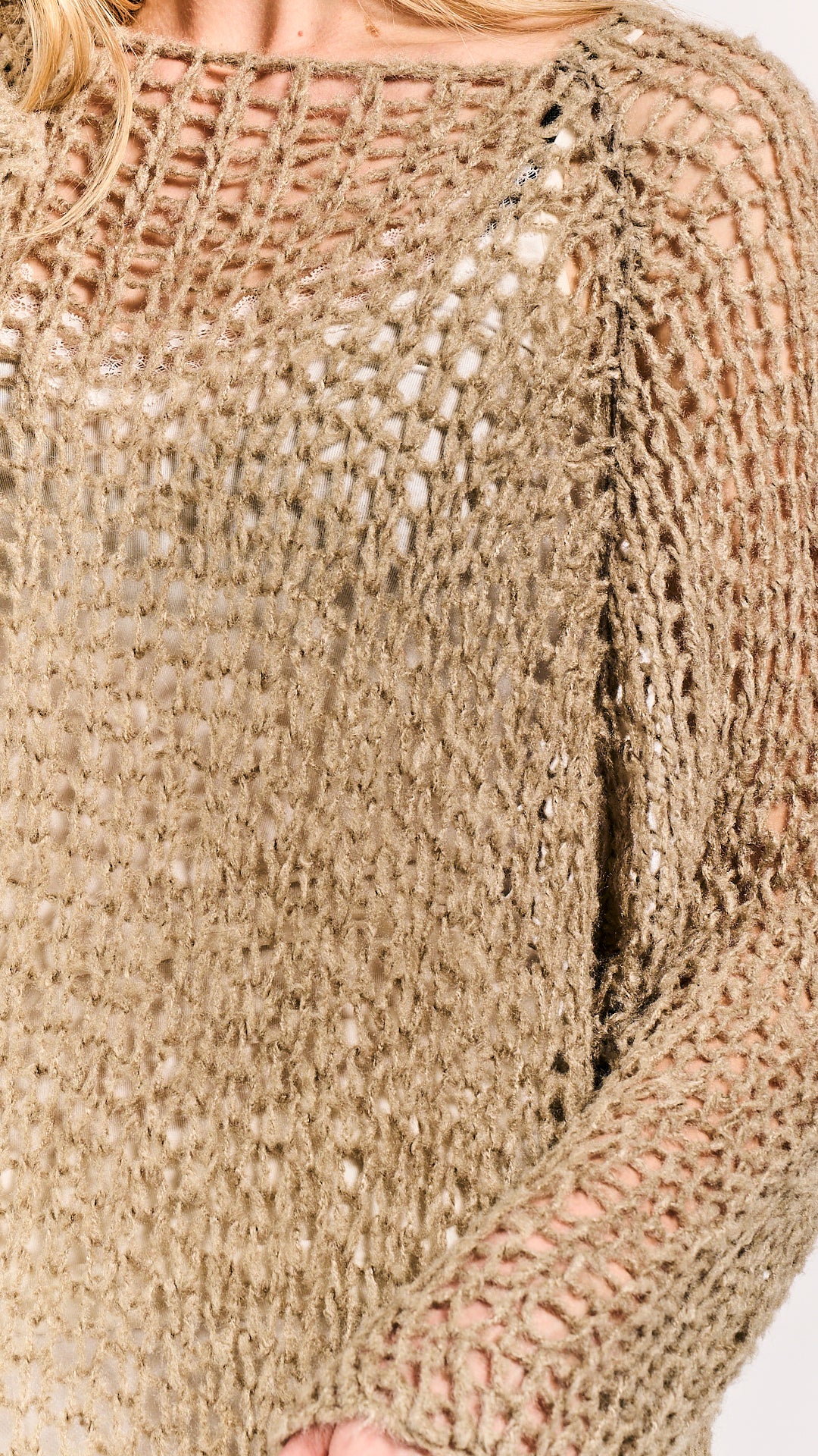 Rundholz DIP Pullover Silk Linen