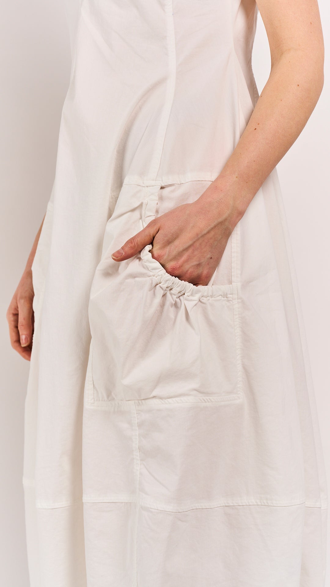 Rundholz Black Label Dress Offwhite