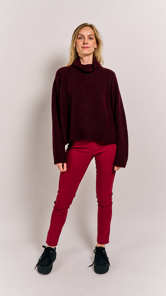 Rundholz Black Label Pullover Lava Melange