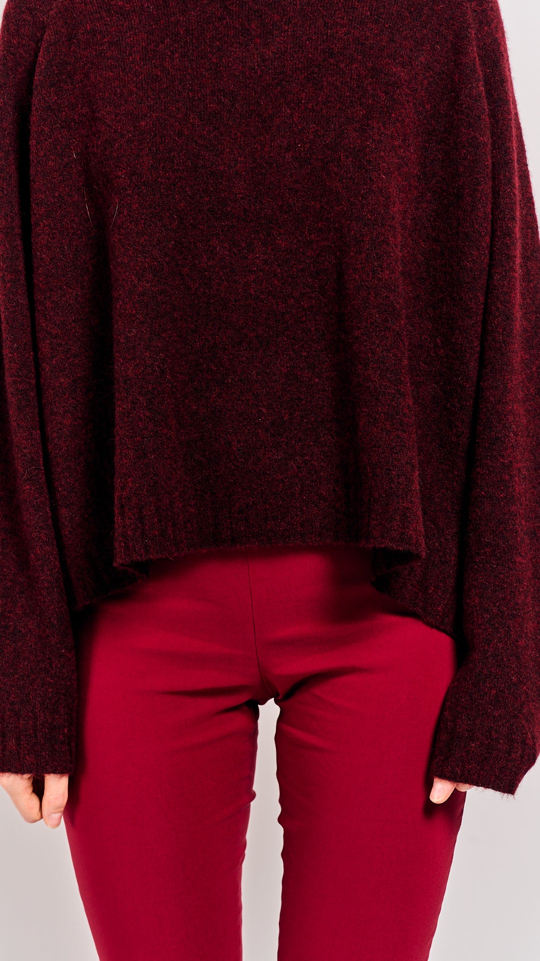 Rundholz Black Label Pullover Lava Melange