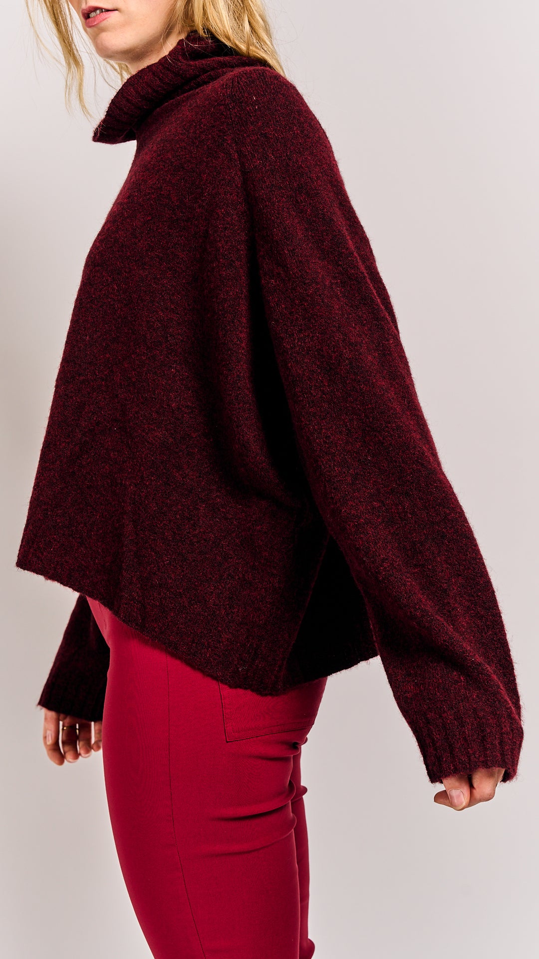 Rundholz Black Label Pullover Lava Melange