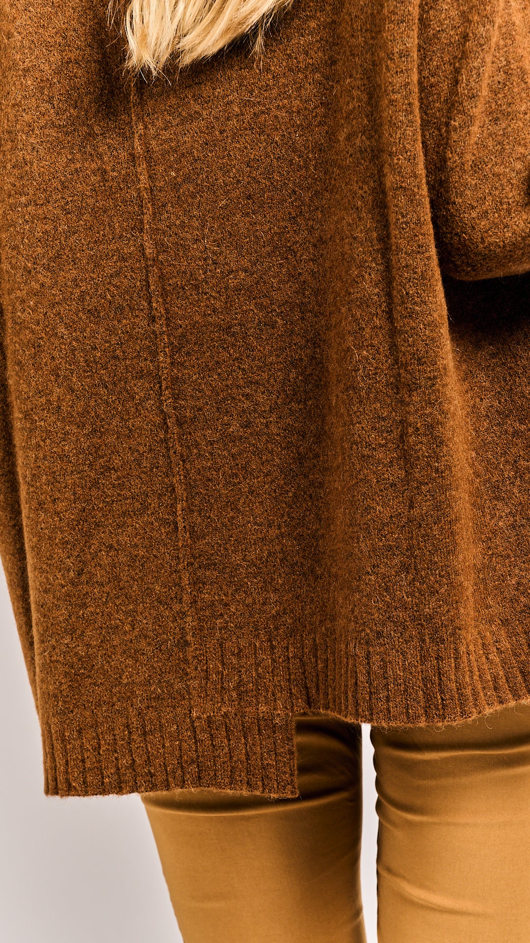 Rundholz Black Label Pullover Bronze Melange