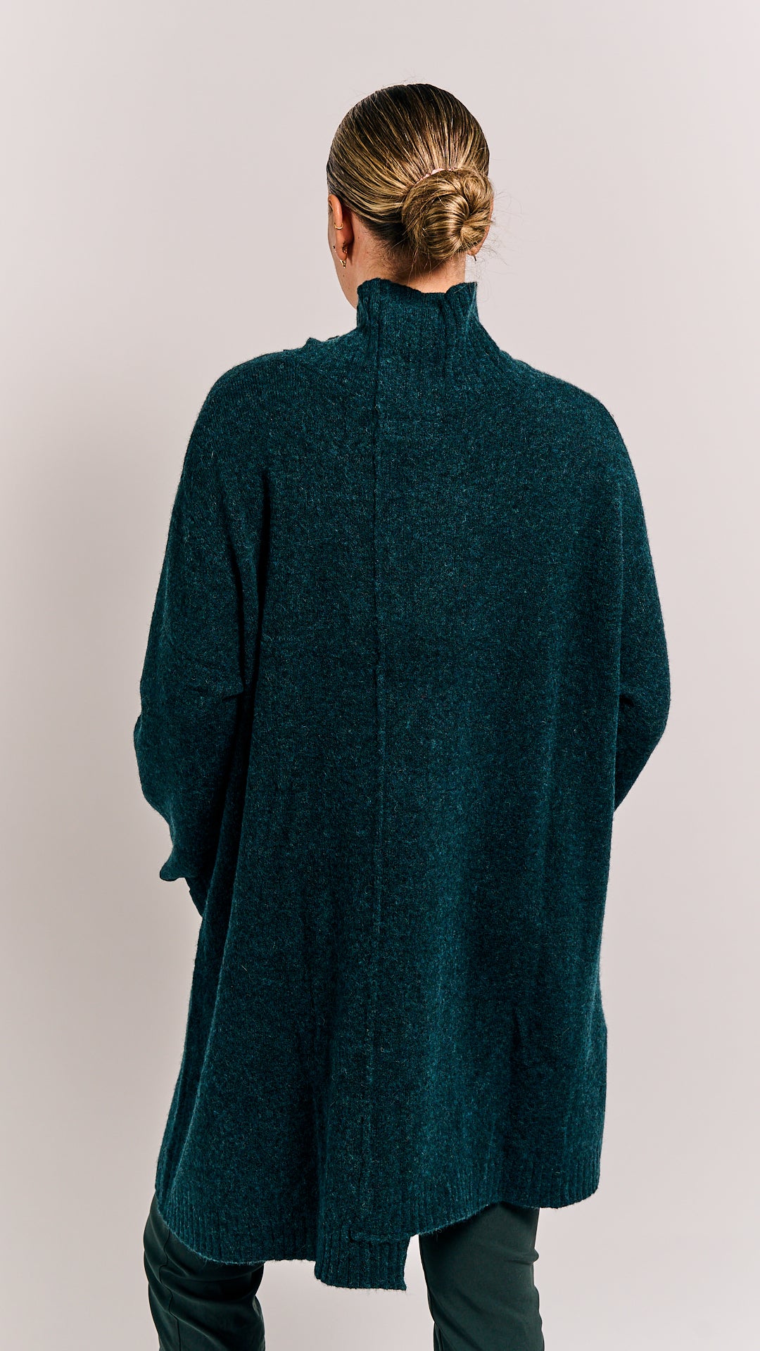 Rundholz Black Label Cardigan Forest Melange