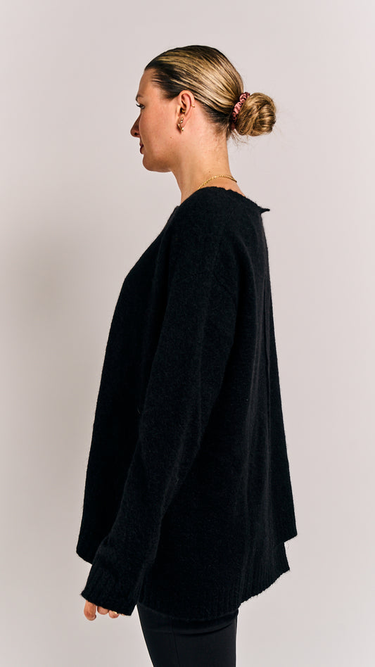 Rundholz Black Label Pullover Black