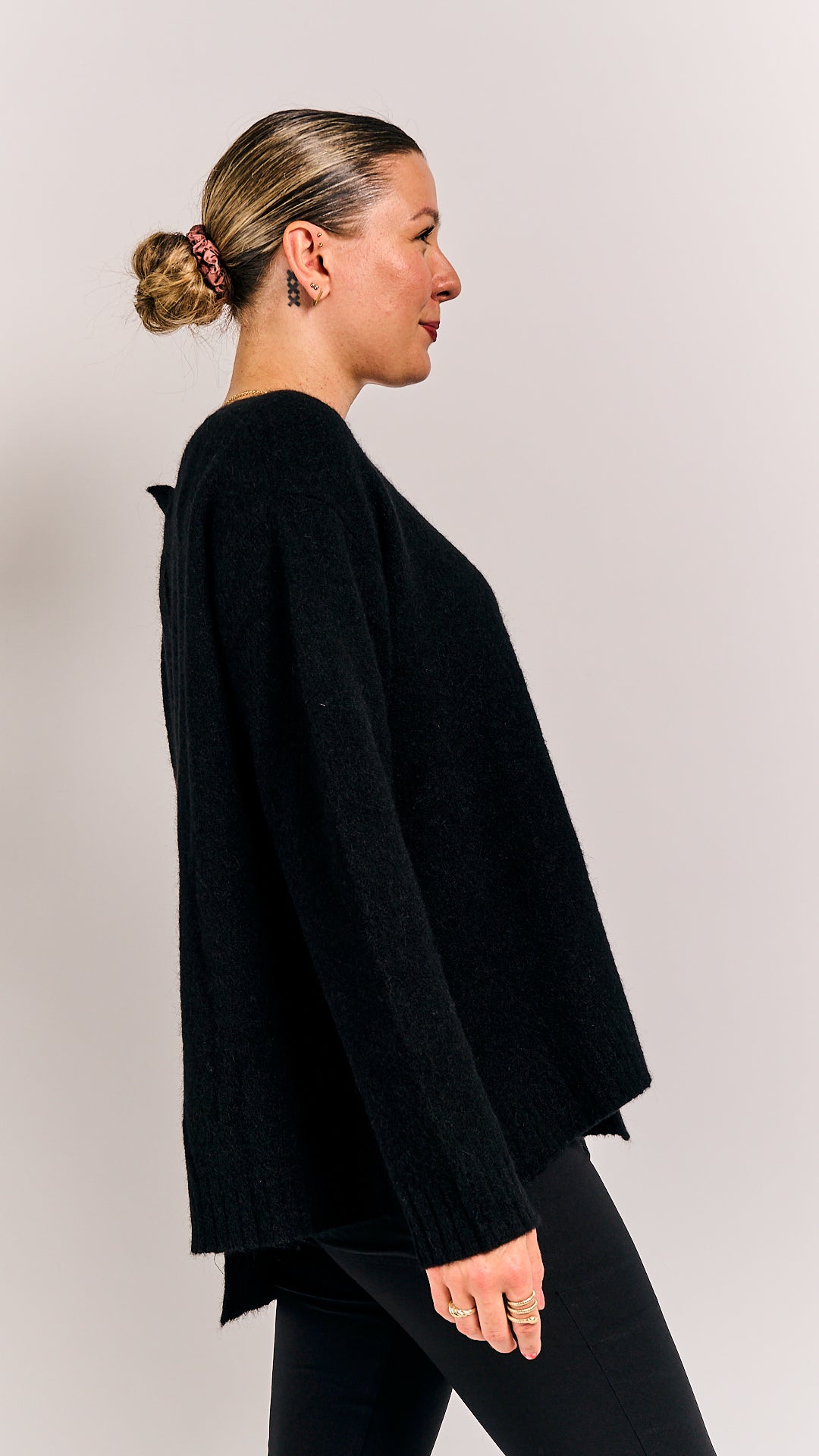 Rundholz Black Label Pullover Black