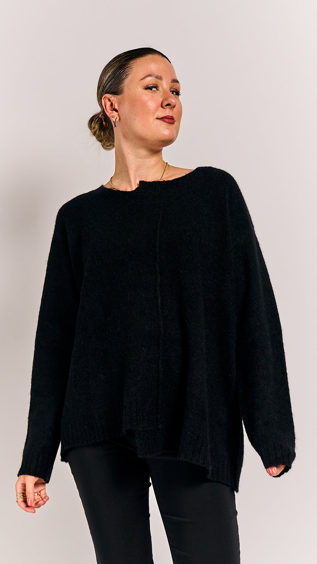Rundholz Black Label Pullover Black