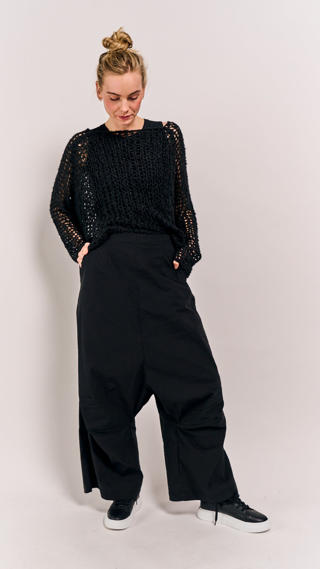 Rundholz DIP Pullover Silk Black