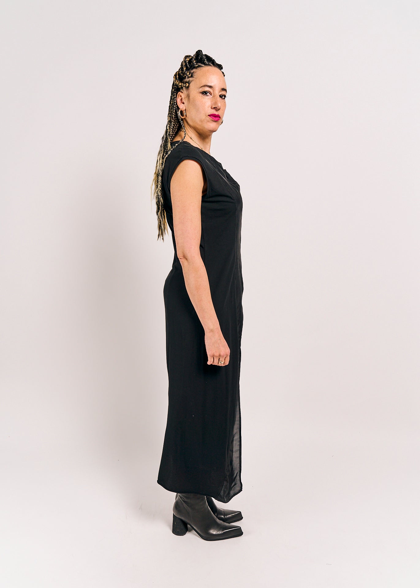 Rundholz Mainline Dress Black Cloud