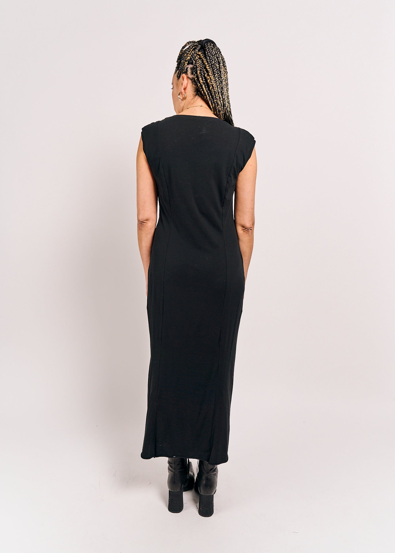 Rundholz Mainline Dress Black Cloud