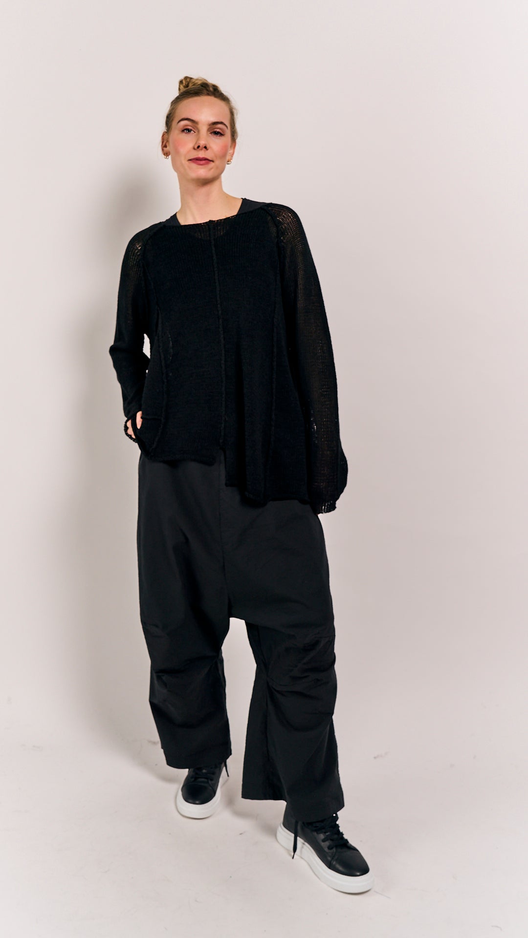 Rundholz Mainline Pullover Black