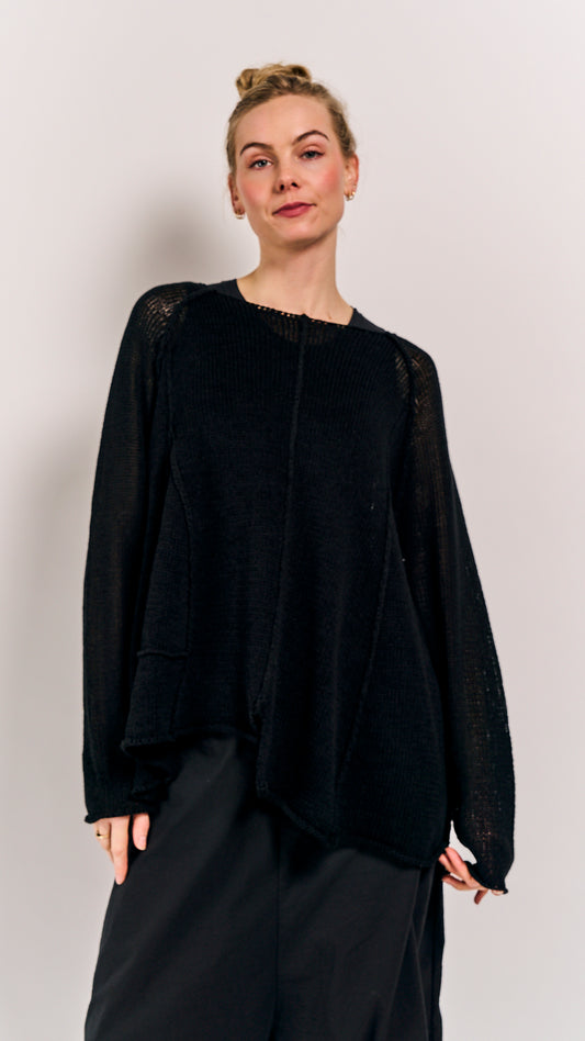 Rundholz Mainline Pullover Black