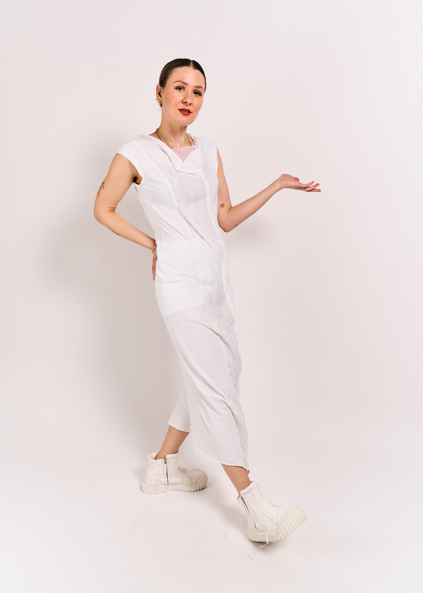 Rundholz Mainline Dress Starwhite