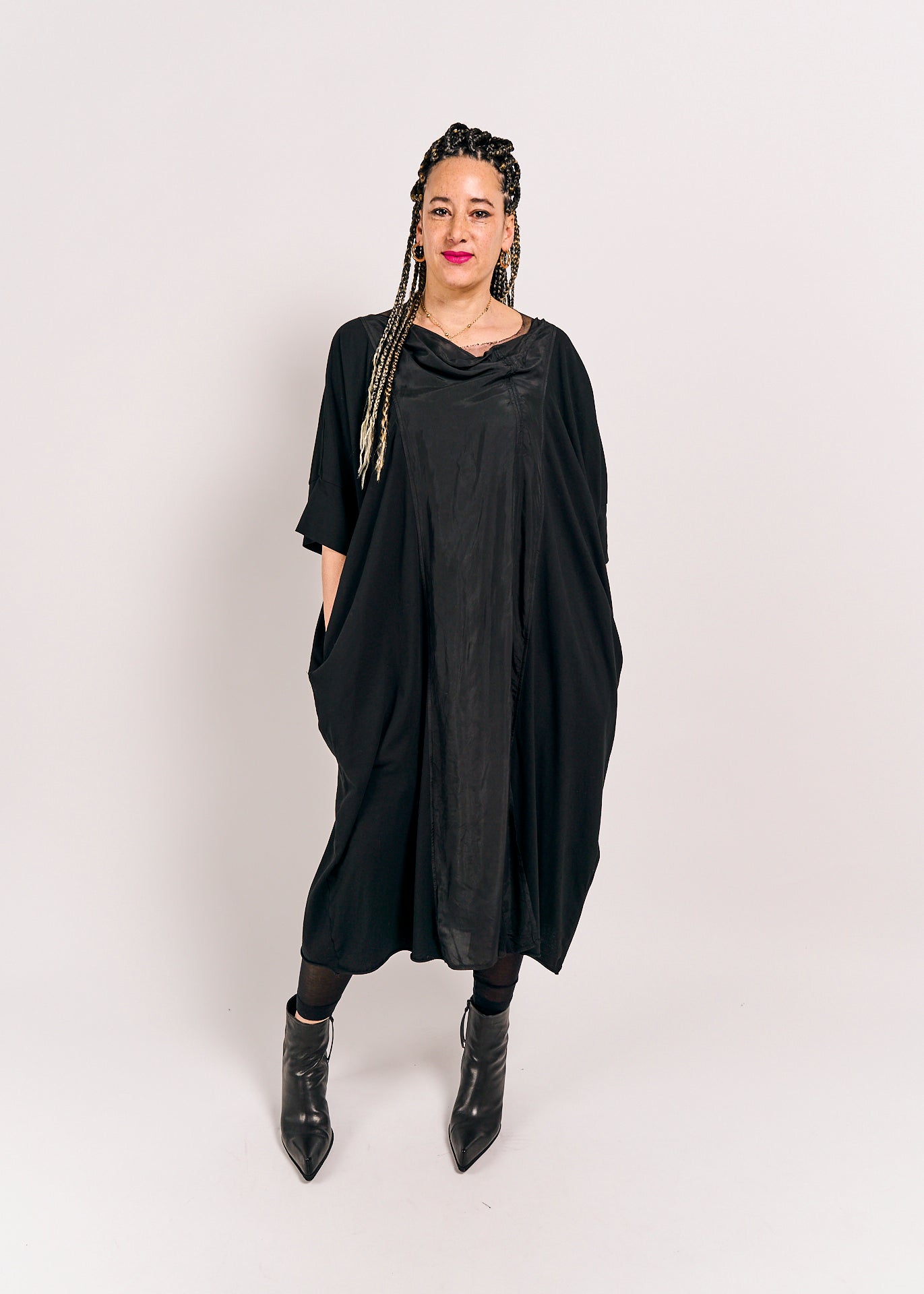 Rundholz Mainline Dress Black Cloud