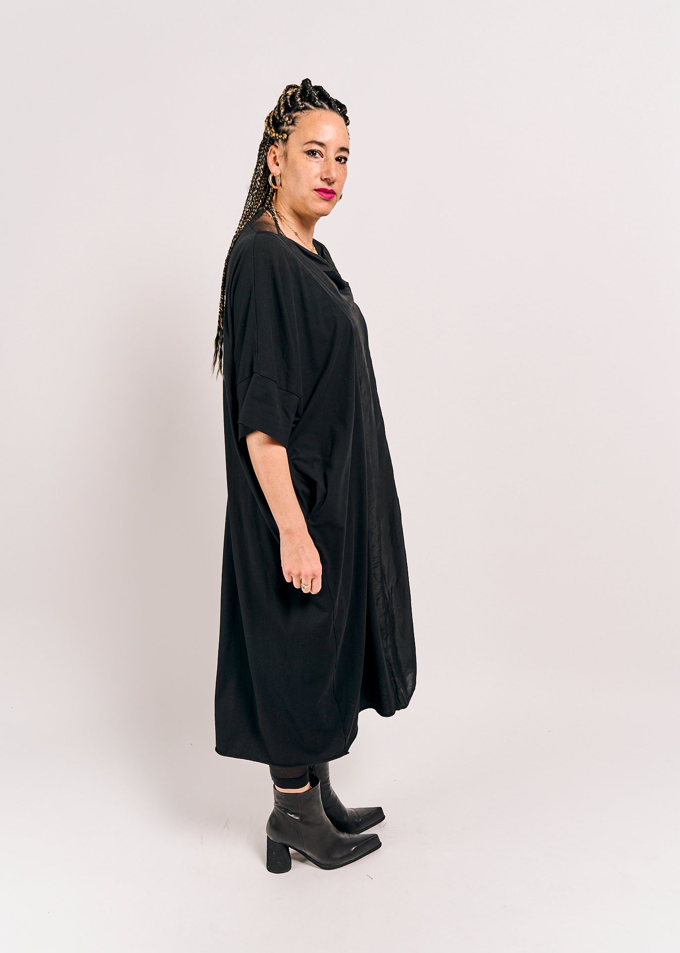 Rundholz Mainline Dress Black Cloud