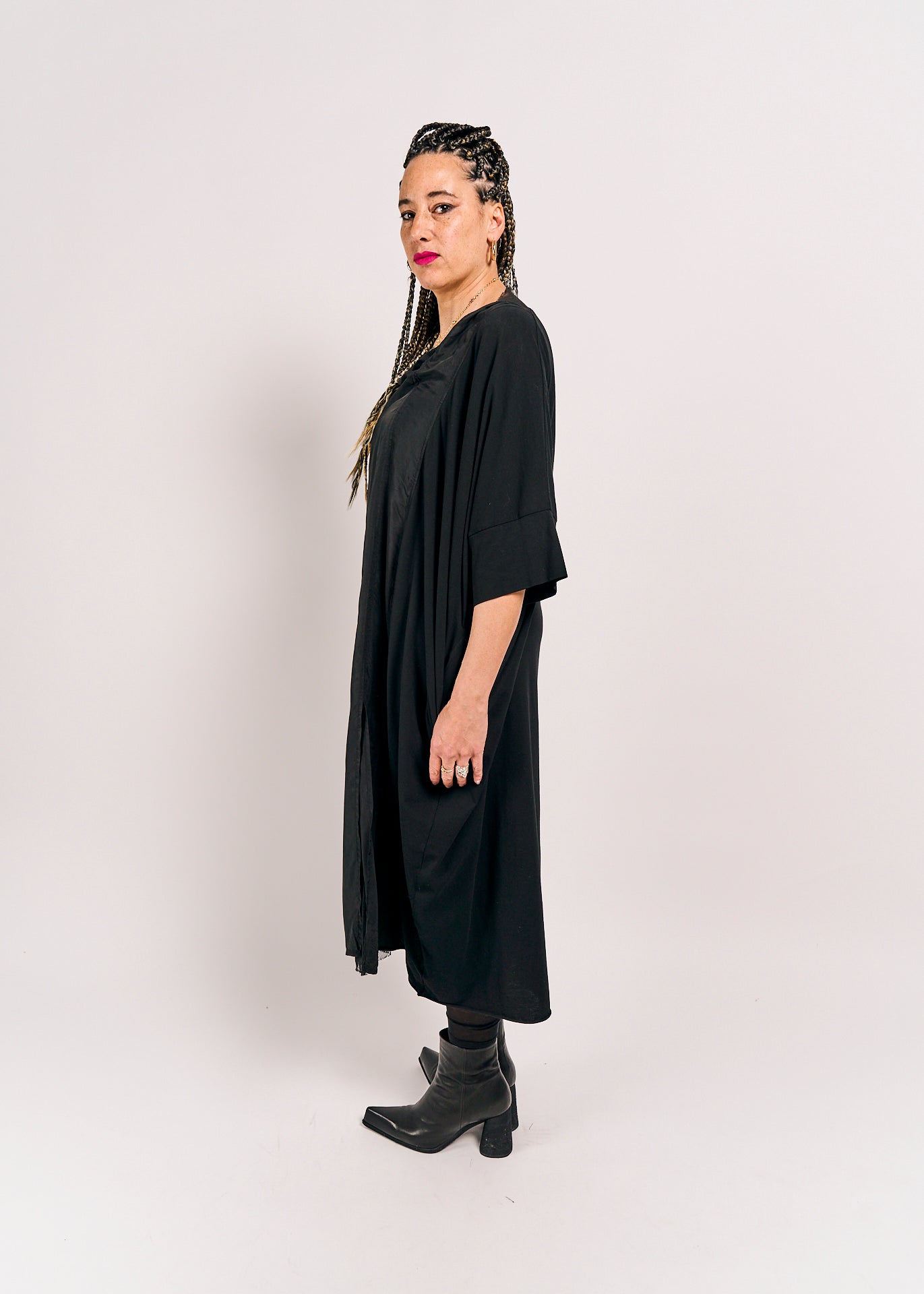 Rundholz Mainline Dress Black Cloud